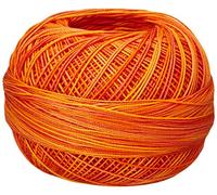 Handy Hands Fil de Coton Lizbeth de 200 m, 25 g, Orange écrasé