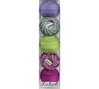 Handy Hands Lizbeth ASST Lot de 10 sachets de coton Assortiment de 5