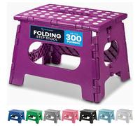 Handy Laundry Marchepied pliant léger - robuste pour adultes et sûr pour enfants - ouvre facilement avec un FLI - idéal pour cuisine, salle de bain ou