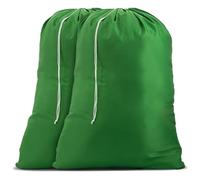 Handy Laundry Sac en nylon - Fermeture à cordon de serrage et lavable en machine. Ces grands sacs s'adaptent à un panier à linge et assez solides pour transporter jusqu'à trois charges de vêtements.