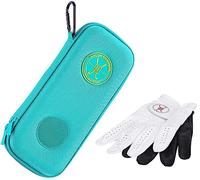 Handy Picks Sac à gants de golf performant - Garde vos gants de golf propres et secs - L'air coule à travers le dos pour évacuer l'humidité (vert)