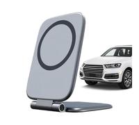 Handyhalterung Magnet - Ultra-Schlank | Kfz-Halterung - Magnetic Desk Phone Stand - Smartphone Halter für Auto Dashboard LKW SUV Büro Gym Rutschfest Verstellbar Schwarz Metall 1er Pack 2026 Neu