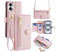 Handykette IPHONE Coque Avec Ruban Portable Compartiments pour Cartes, PU Cuir
