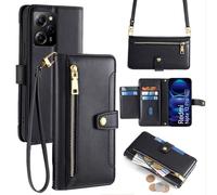 Handykette Xiaomi Coque Avec Ruban Portable Emplacement Cartes Similicuir PU Sac
