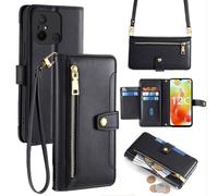 Handykette Xiaomi Coque Avec Ruban Portable Emplacement Cartes Similicuir PU Sac