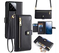 Handykette Xiaomi Coque Avec Ruban Portable Emplacement Cartes Similicuir PU Sac
