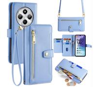 Handykette Xiaomi Redmi 14C Coque Avec Ruban Portable Emplacement Cartes PU Cuir