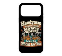 Handyman Because Superhero is Not Job Title Humour Coque pour iPhone 17 Pro Max