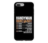 Handyman Hourly Rate Funny Dad Père Humour Design Coque pour iPhone 7 Plus/8 Plus