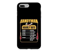Handyman Hourly Rate Funny Dad Père Humour Design Coque pour iPhone 7 Plus/8 Plus