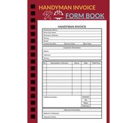 Handyman Invoice Form Book:A Practical Handyman Invoice Log Featuring 60 Single-Sided Forms for Easy Writing