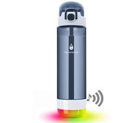 HANDYSPRING - Bouteille d'eau intelligente avec rappel de boire de l'eau - Lumières et son (commutable) Bouteille d'hydratation avec paille 769,1 g, suivi de vos gorgées, rappel d'hydratation