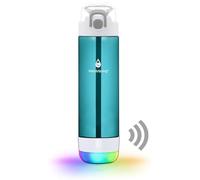 HANDYSPRING - Bouteille d'eau intelligente avec rappel de boire de l'eau, lumières et son, suivi de l'apport d'eau, rechargeable, plastique Tritan avec paille, cadeaux pour femme, homme, maman, papa,
