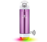 HANDYSPRING - Bouteille d'eau intelligente avec rappel de boire de l'eau, lumières et son, suivi de l'arrivée d'eau, rechargeable, plastique Tritan avec paille, cadeaux pour femme, homme, maman, papa