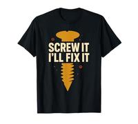 Handywoman Tee-Shirt pour Femme avec Inscription « Fix It Myself » T-Shirt