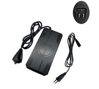HANERIDE Chargeur pour batterie BN18 et BN22 36 V 4 A pour vélo électrique Bianchi T-TRONIK/C-Tronik 、Ride1UP Prodigy 36 V avec fiche ovale DZLM3620-M2