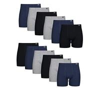 Hanes Boxer Briefs, Cool Comfort Moisture-Wicking Breathable Underwear, Multi-Pack Boxeur Ajust, Mélange-Lot de 12, M Homme
