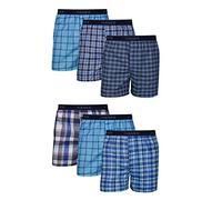 Hanes Boxers tissés pour Homme Caleçon Boxeur, Lot de 6-Assortis, XXL