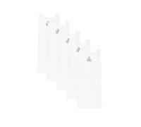 Hanes Boys' Tank Undershirt, EcoSmart Cotton Shirt, Multiple Packs Available Couche de Base supérieure, Blanc, Taille XS (Lot de 5) Garçon