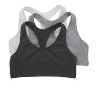 Hanes Brassière Dos Nageur en Coton pour Femme (Lot de 3), Taille L