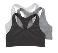 Hanes Brassière Dos Nageur en Coton pour Femme (Lot de 3), Taille M
