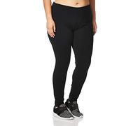 Hanes Cotton Leggings Q71129 1 Pair Bonneterie, Noir, M Femme