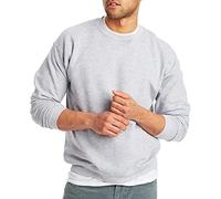Hanes EcoSmart Fleece, Pullover Crewneck Sweatshirt, 1 Or 2 Pack Maillot de survêtement, Acciaio Leggero, XL Homme