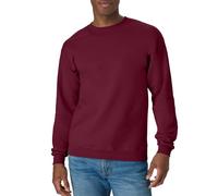 Hanes EcoSmart Fleece, Pullover Crewneck Sweatshirt, 1 Or 2 Pack Maillot de survêtement, Bordeaux, S Homme