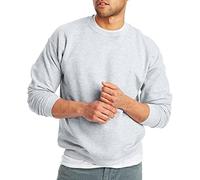 Hanes EcoSmart Fleece, Pullover Crewneck Sweatshirt, 1 Or 2 Pack Maillot de survêtement, Cendre, XXL Homme