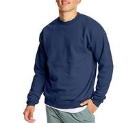 Hanes EcoSmart Fleece, Pullover Crewneck Sweatshirt, 1 Or 2 Pack Maillot de survêtement, Marine Militaire, M Homme