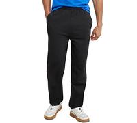 Hanes, EcoSmart Fleece Sweats for Men, Open Bottom Sweatpants, 30.5" Pantalons, Noir, 34-37 Homme