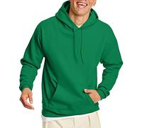 Hanes Pull à Capuche EcoSmart Sweat, Vert Kelly, M Homme