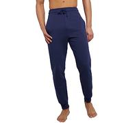 Hanes EcoSmart Pantalon de Jogging en Polaire survêtement, Bleu Marine, 36-41 Homme