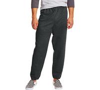 Hanes EcoSmart Lot de 2 Pantalons de survêtement sans Poches, Anthracite chiné-1 Paquet, S Homme