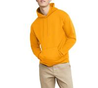 Hanes EcoSmart Sweat à Capuche en Polaire pour Homme, Orange de sécurité, Medium