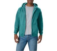 Hanes EcoSmart Sweat à Capuche zippé en Polaire pour Homme, Mousse espagnole, Large