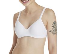 Hanes évacuant l'humidité, Soutien-Gorge t-Shirt Convertible sans Armatures, Opaque, Blanc, 100C Femme