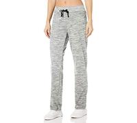 Hanes French Terry Pant Pantalons, Teinture Spatiale Noire, XL Femme