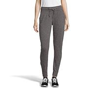 Hanes Pantalon de Jogging en Tissu éponge tri-mélangé survêtement, Noir chiné, S Femme