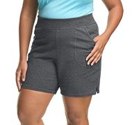 Hanes Just My Size Women's Plus Cotton Jersey Pull-on Shorts