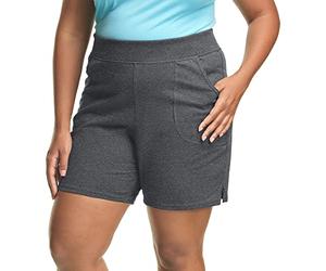 Hanes Just My Size Women's Plus Cotton Jersey Pull-on Shorts