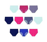 Hanes Women's Cool Comfort Microfiber Briefs 10-Pack
