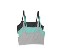 Hanes Lot de 3 Bralettes en Coton Soutien-Gorge Femme (Lot de 3)