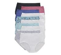 Hanes Lot de 10 Slips pour Femme - Blanc - 38