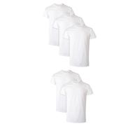 Hanes Lot de 5 Maillots de Corps pour Homme, Blanc, XL