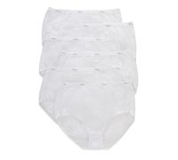 Hanes - Slip - Femme, Blanc - Blanc, 7 (US taille)