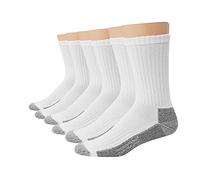 Hanes Lot de 6 paires de chaussettes de travail pour homme