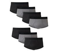 Hanes Lot de 7 slips sans étiquette pour homme, sous-vêtements doux anti-transpiration, Large