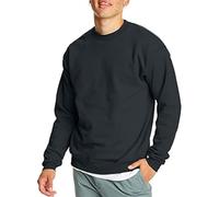 Hanes EcoSmart Fleece, Pullover Crewneck Sweatshirt, 1 Or 2 Pack Maillot de survêtement, Noir, L Homme