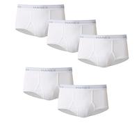 Hanes Men's 5-Pack Full Rise Briefs, White, Small